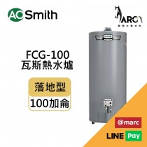 A.O.Smith 史密斯 美國百年品牌 FCG100N 桶裝瓦斯 落地型瓦斯熱水爐 100加侖 375L