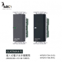 【國際牌Panasonic】 GLATIMA系列 WTGF5173H 埋入式電子洗手間通風開關 單品