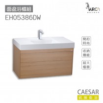 CAESAR 凱撒 面盆 浴櫃 面盆浴櫃組 超值推薦 收納機能 LF5386